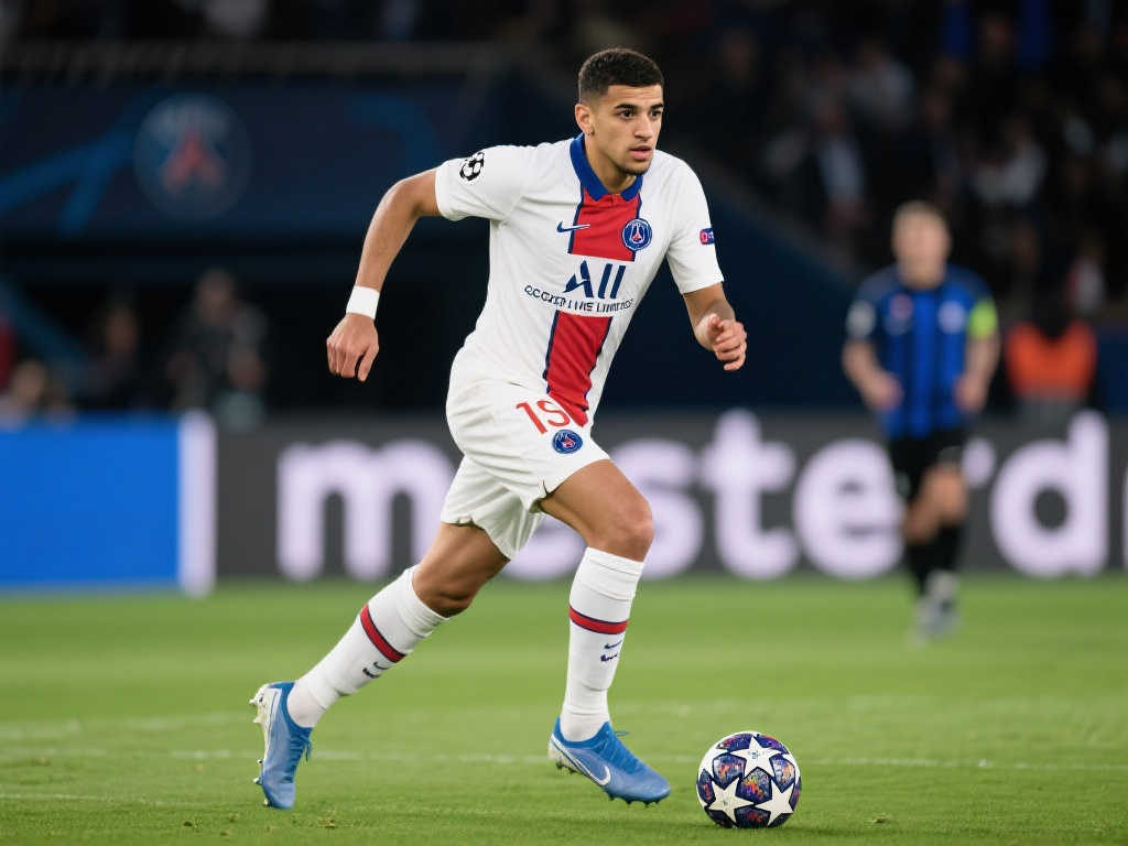 旧主对决！阿什拉夫2021年转会巴黎后首战国米